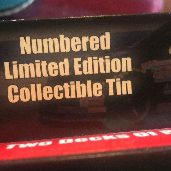 Dale Earnhardt The Intimidator limited Ed. Tin & playing cards 2000 unopened - Picture 2 of 8